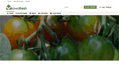 Desktop Screenshot of kowafresh.com
